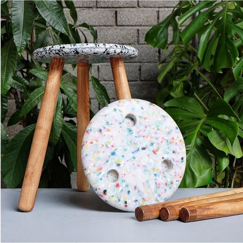 Recycled plastic furniture product 1