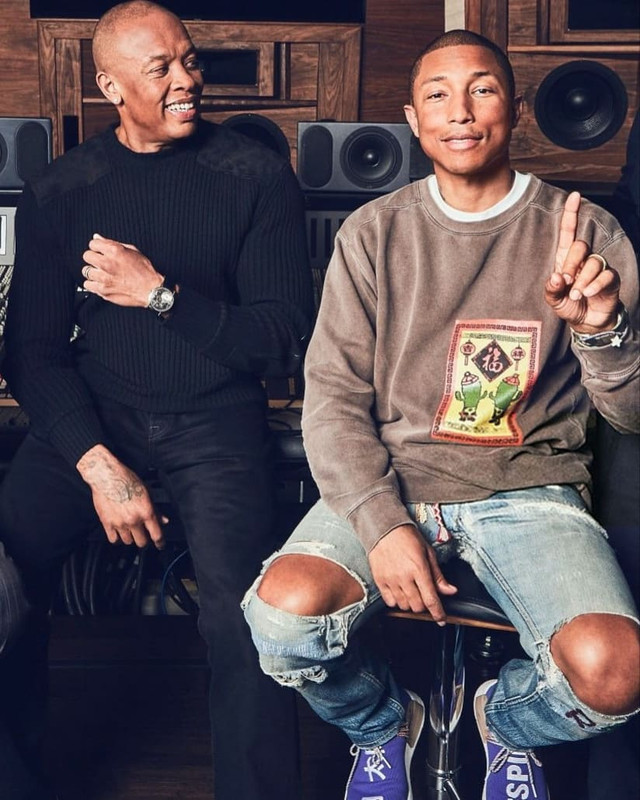 Dr. Dre & Pharrell Williams In 2017 - The Neptunes #1 fan site, all about  Pharrell Williams and Chad Hugo