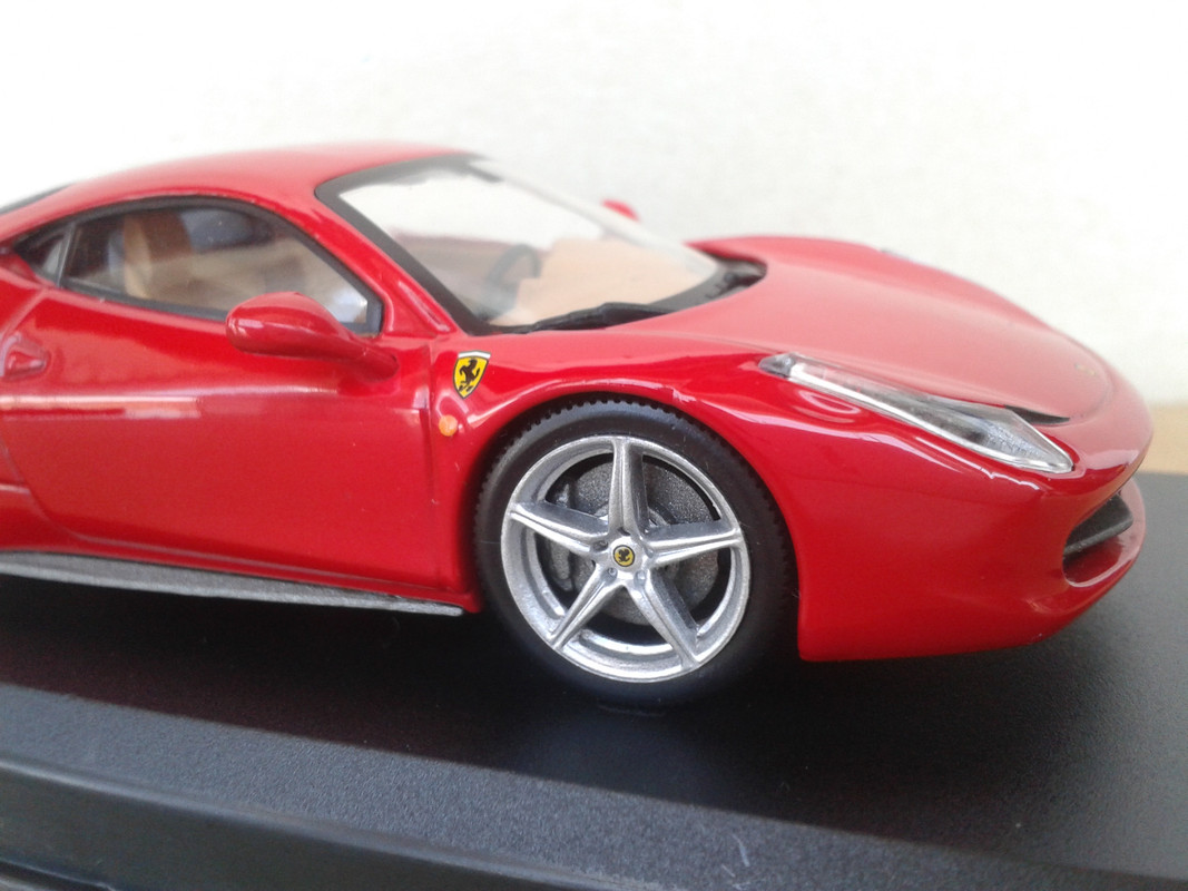 2009 Ferrari 458 Italia (Hot Wheels - nº 3 Test Ferrari Collection - Salvat) (8)