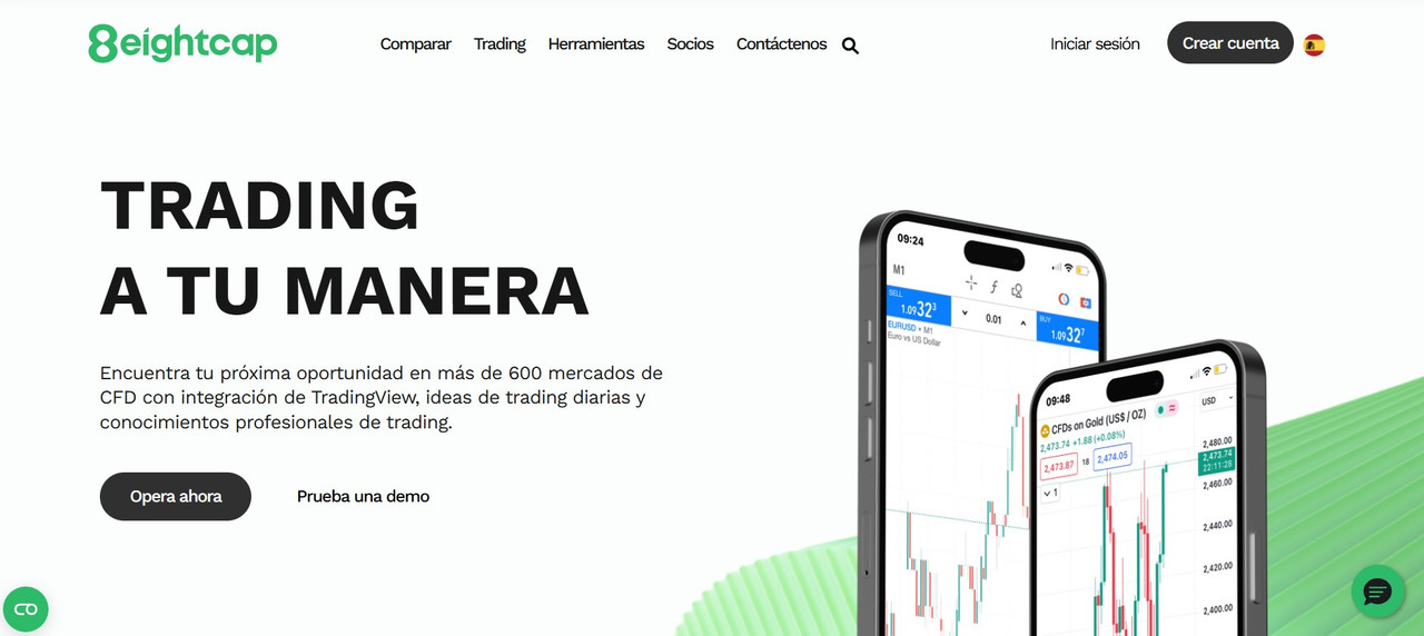 Eightcap spain asic and fca regulated forex and cfd broker.