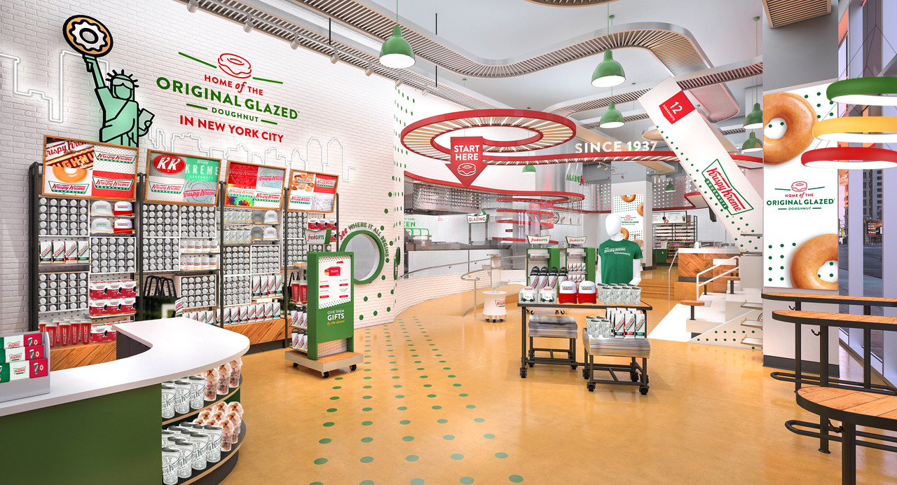 Krispy-Kreme-Times-Square-Flagship-Rendering-Int-Entry-View