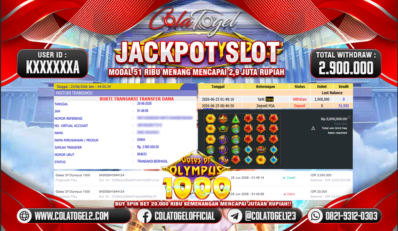 JACKPOT SLOT GACOR!!
