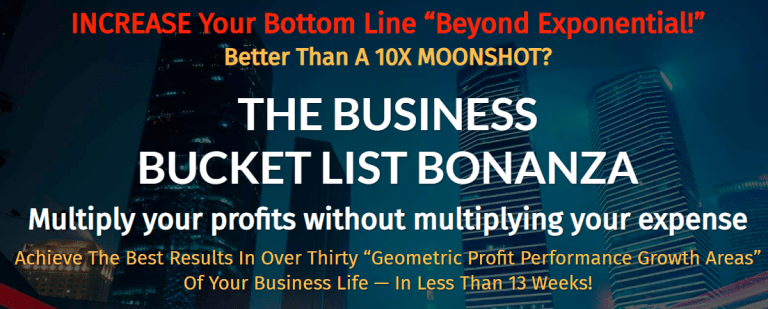 Jay Abraham - Beyond Exponential Business Bucket List Bonanza