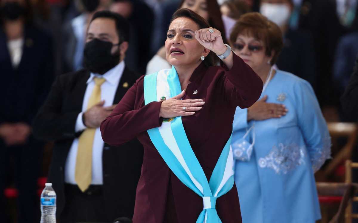 Xiomara Castro, presidenta de Honduras da positivo a COVID-19
