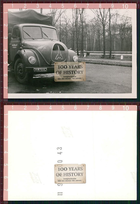 Orig. Foto Spedition Möllhoff Elberfeld Wupperta