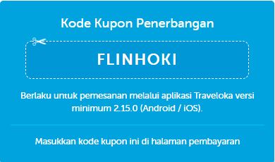 Kode kupon penerbangan Internasional