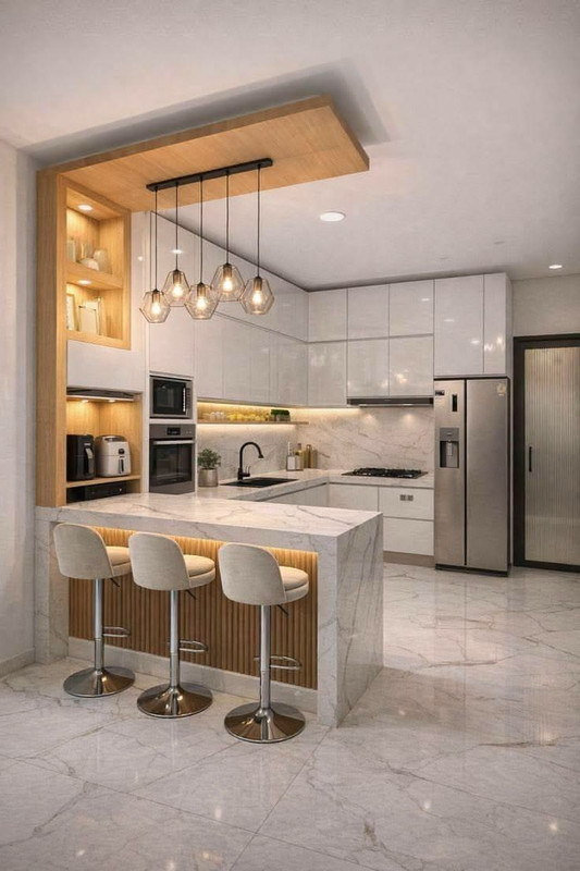 Modern kitchen bar stools