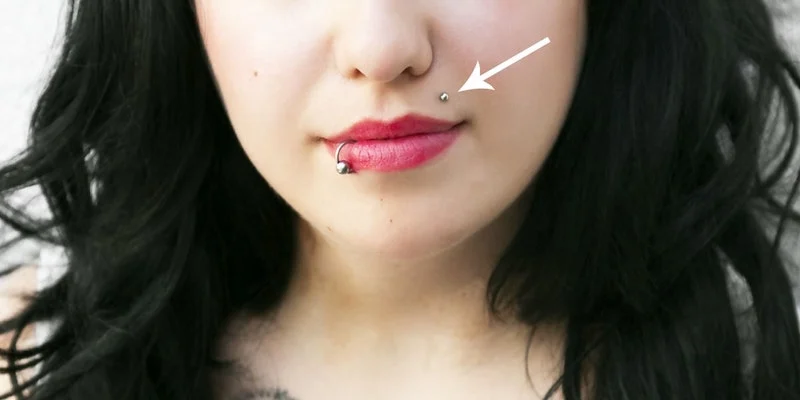 Different types of lip piercings