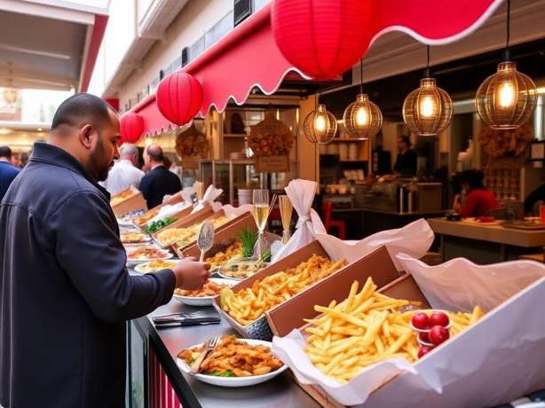 What is the average cost of food in Dubai