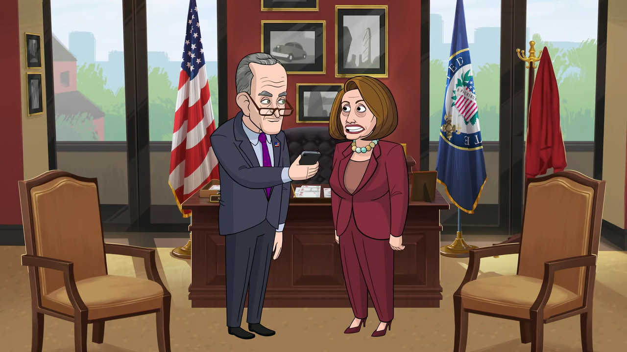 Our Cartoon President (2018) S02E01 Trump Tower-Moscow (1080p AMZN Webrip x265 10bit EAC3 2.0 - HxD)