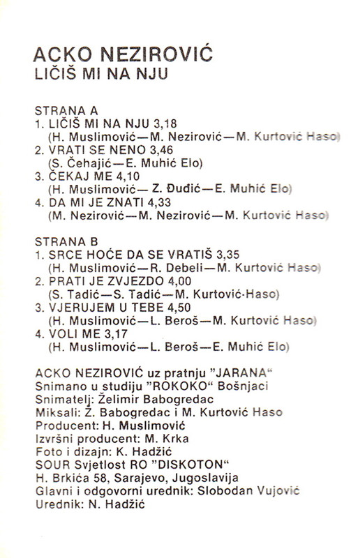 Acko Nezirovic 1989 kz