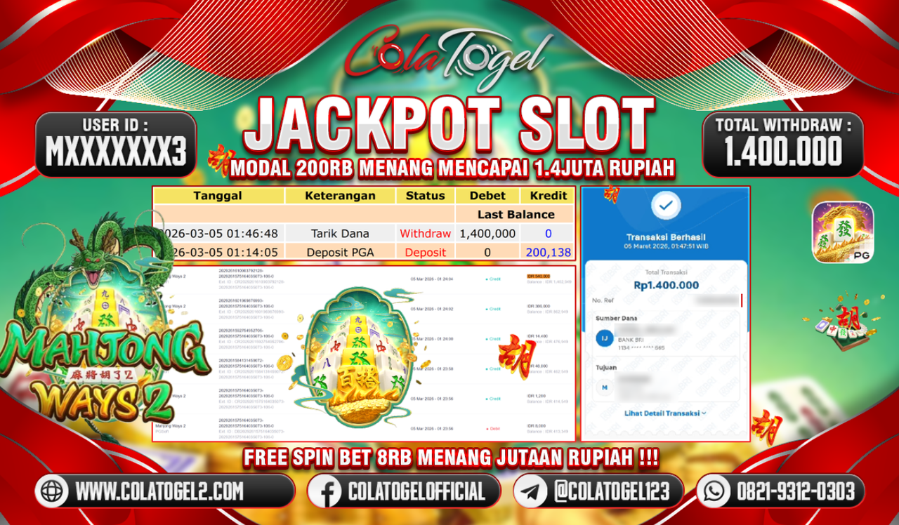 JACKPOT SLOT GACORR!!