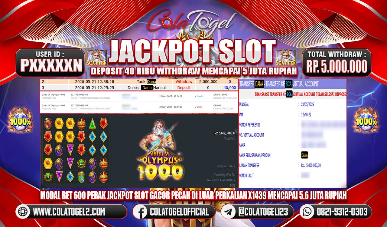 JACKPOT SLOT GACOR!!