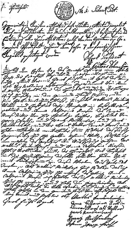 Matthäus Reidenbach V Johann Peter Reidenbach OO Anna Catharina Roos in V Johann Conrad Roos