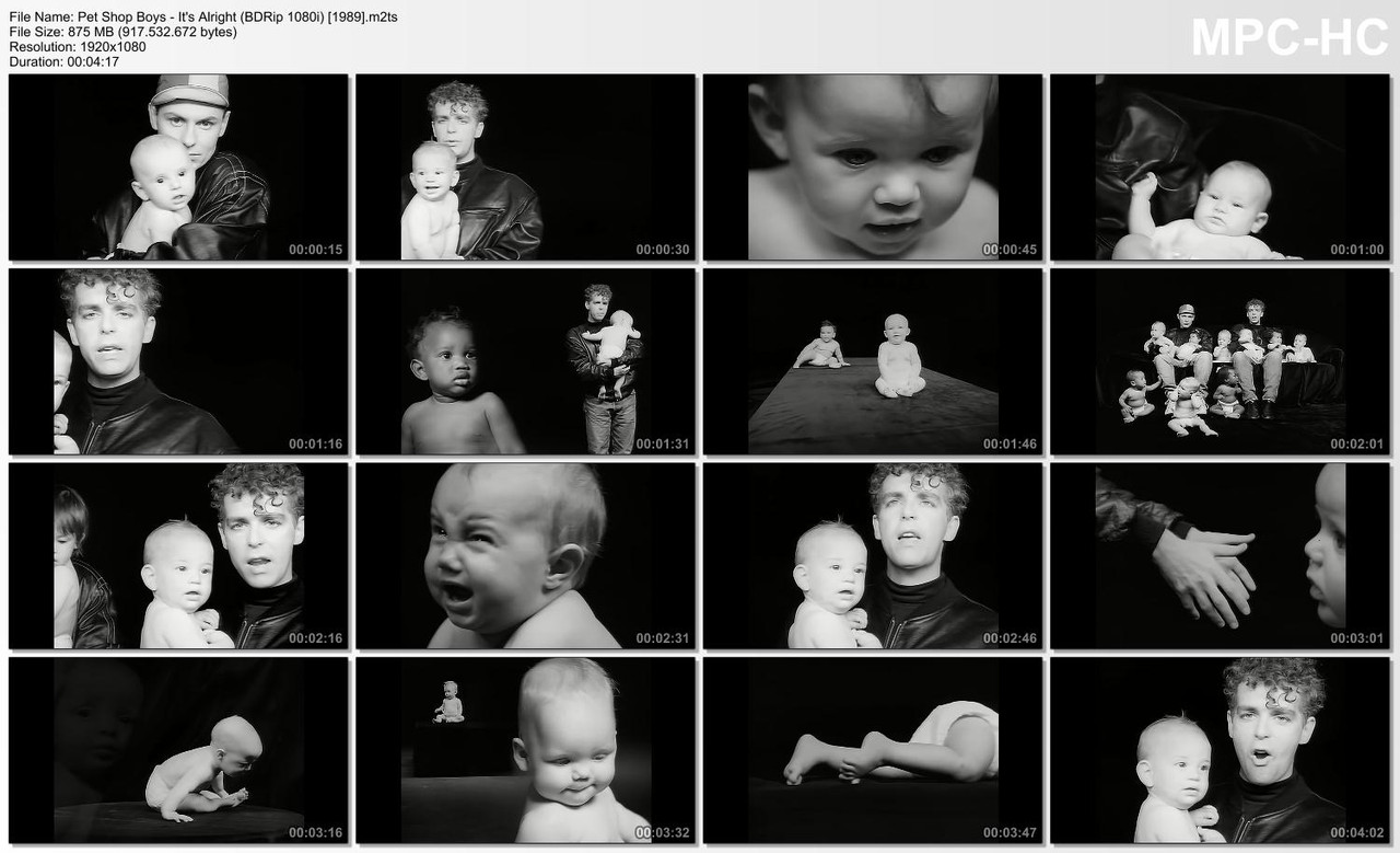 Pet Shop Boys - It's Alright (BDRip 1080i) [1989]