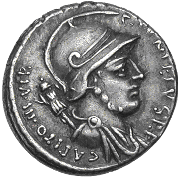 Glosario de monedas romanas. MARTE - MARS. 3