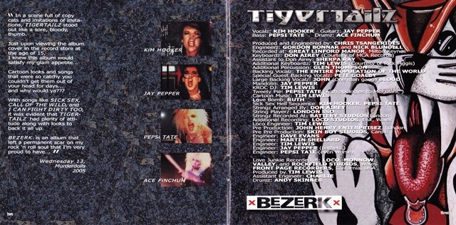 Tigertailz - Bezerk (1990) [Reissue 2005] Lossless+MP3