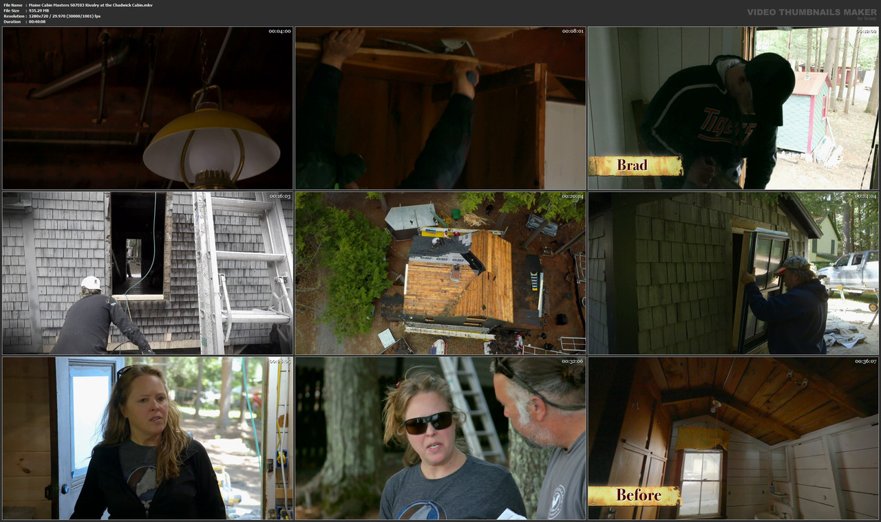 Maine Cabin Masters S07E03 Rivalry at the Chadwick Cabin.mkv