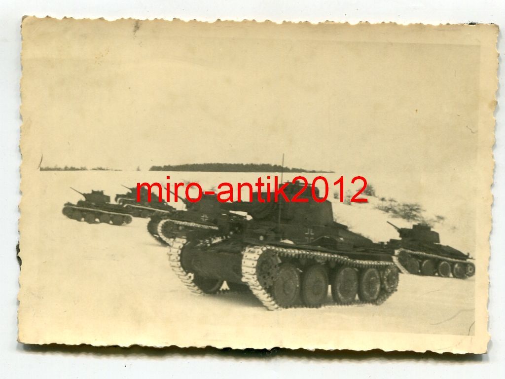 Panzer 38 (t), Winterübung auf dem Truppenübungs
