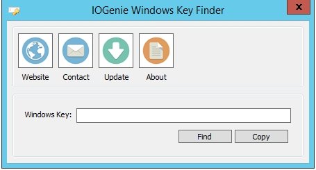 IOGenie Windows Key Finder v1.0.0