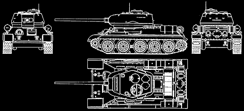 Esquema T-34 85 Esquema T-34 85