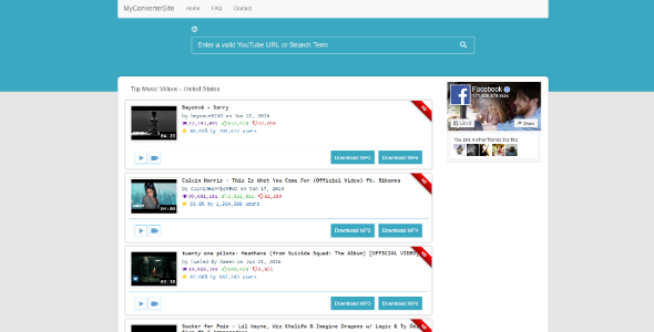 YouTube Media Converter Script PHP – Bliter GPL