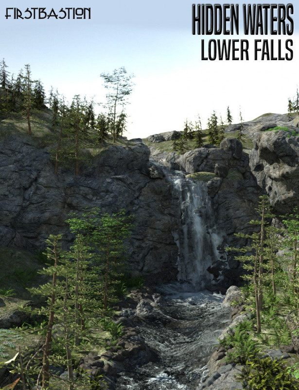 1stb hidden waters lower falls 00 main daz3d