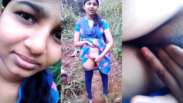 Mallu Ladki Nai Jungle Main Boyfriend Ke Age Kari Chut Fingering