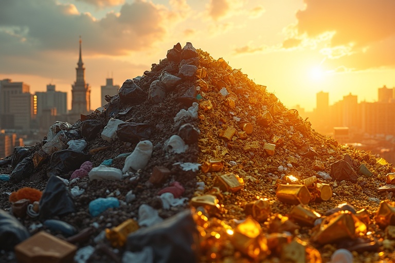 Гора хлама превращается в золотую гору возможностей