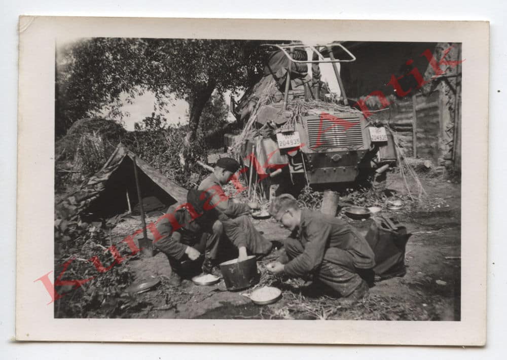 Foto Wehrmacht Russland 11.Panzer Div. Spähwagen