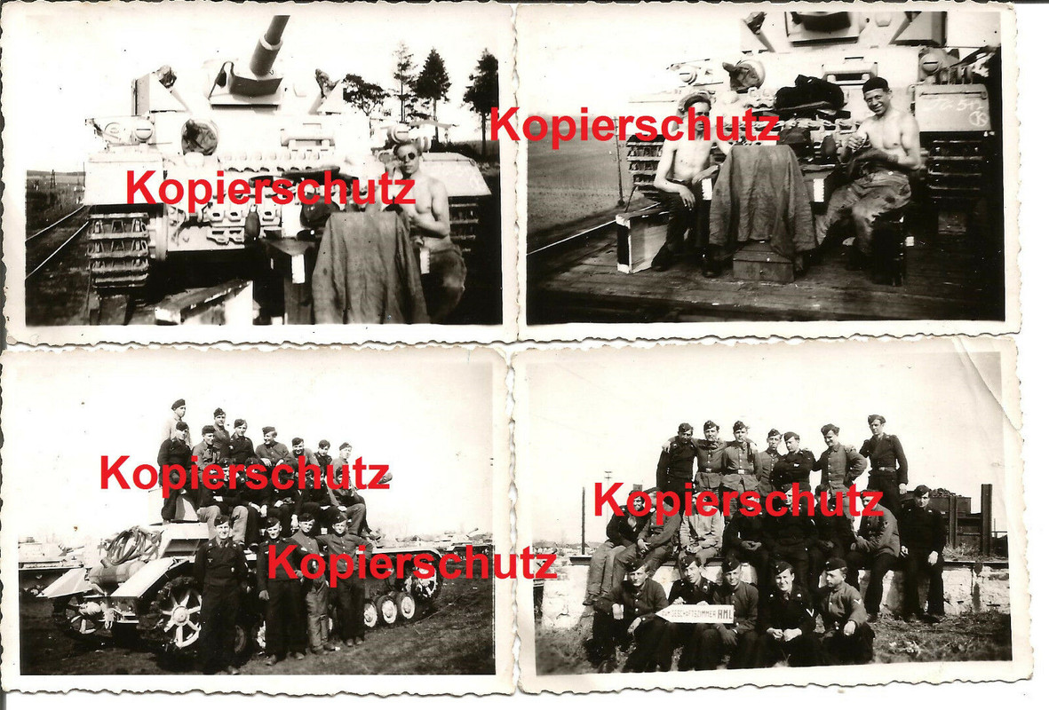 Panzer Abteilung 501 mit Panzer IV für Einsatz