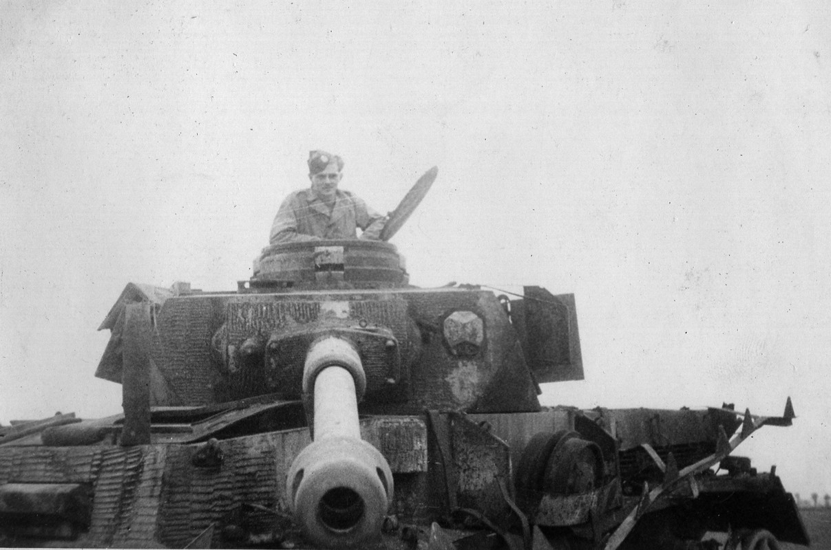 Knocked Out German Armor At Luneville, France (1