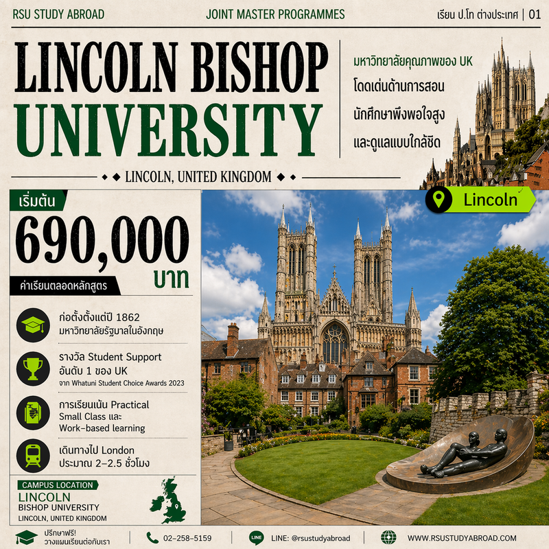 Lincoln Bishop University International Business Business Management Joint Master Programmes