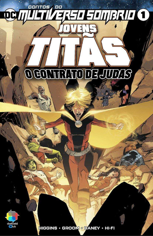 Capa da HQ Jovens Titãs O Contrato de Judas