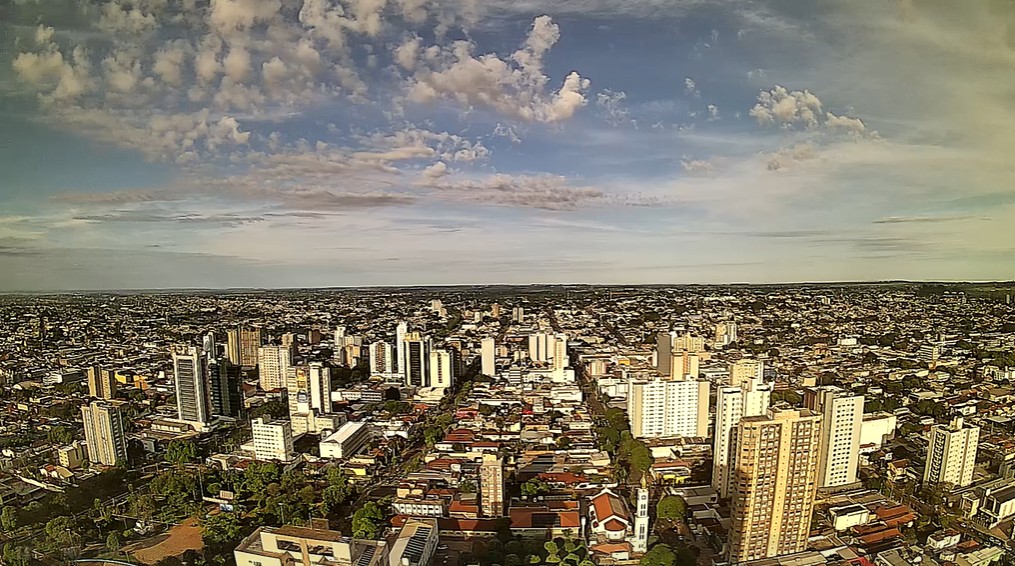 Campo Grande nesta manhã de segunda-feira