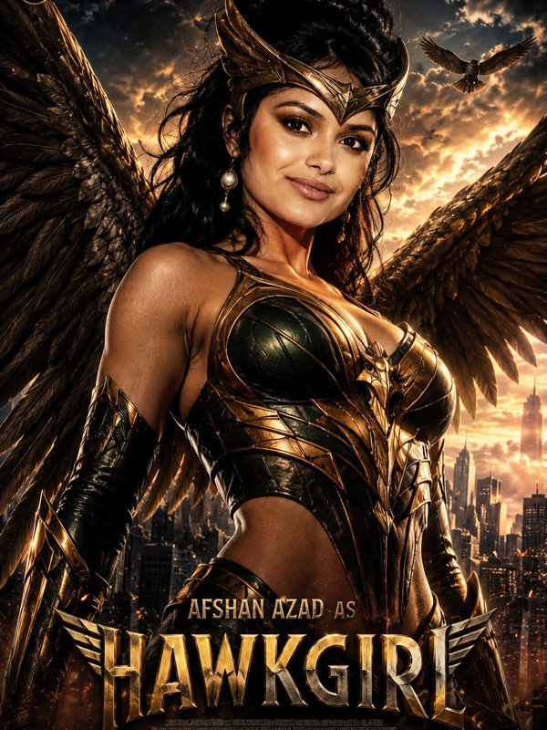 Afshan Azad Hawkgirl