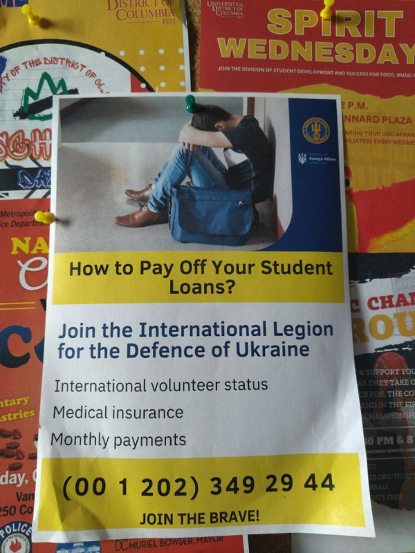 Jankių studentų verbavimas karui Okrainoje