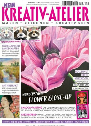 Cover: Mein Kreativ Atelier Magazin April No 145 2024