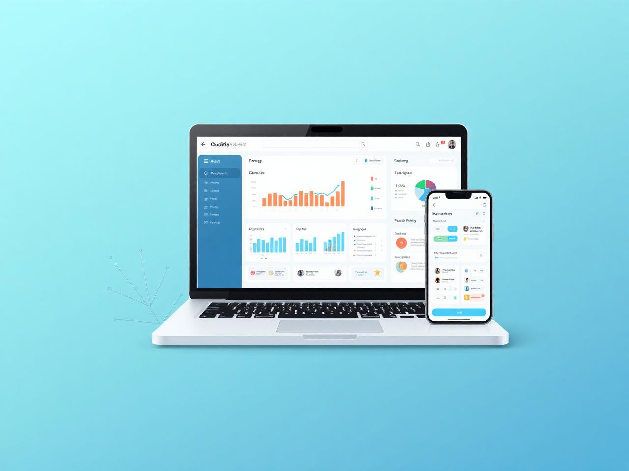Web & Mobile illustration