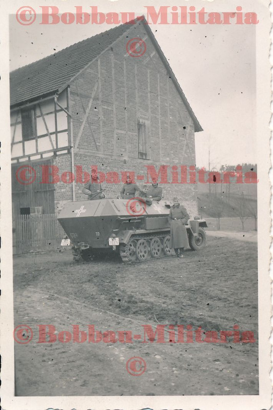 Weimar-Jena Schützenpanzerwagen Sd.Kfz 251 WH-72271 taktische Ze