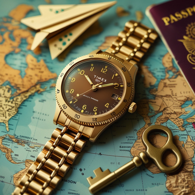 Phoenix 10 Timex Q 1972 World Time