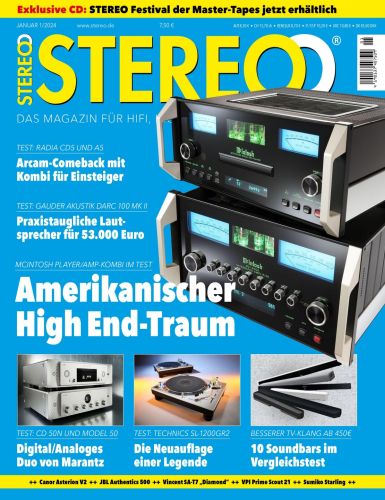 Cover: Stereo Magazin Januar No 01 2024
