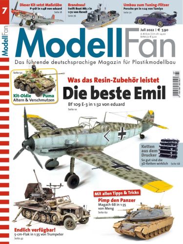 Cover: Modellfan Modellbaumagazin No 07 Juli 2022