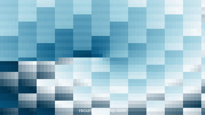 loop vj píxeles teal celeste órbitas
