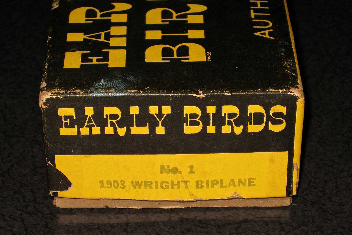 Early Birds Wright Flyer Box End