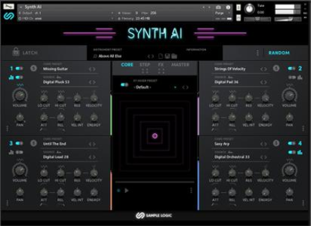 Sample Logic Synth AI KONTAKT