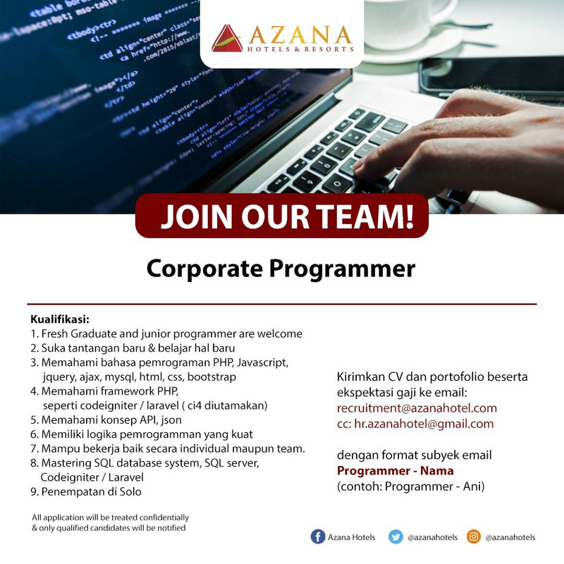Azana Corp Programmer