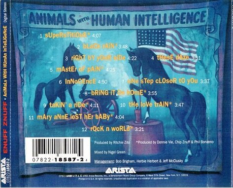 Enuff Z'Nuff - Animals With Human Intelligence (1993) Lossless