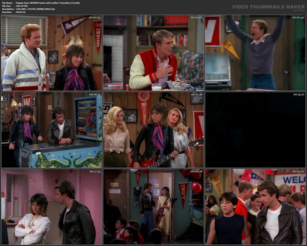 Happy Days S05E08 Fonzie and Leather Tuscadero (1).mkv