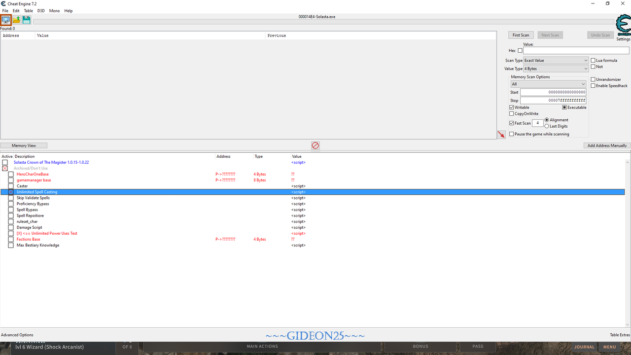 Solasta Crown of The Magister ( 1.5.52 + DLC ) June.2023 + Unfinished  Business Table - Page 8 - FearLess Cheat Engine